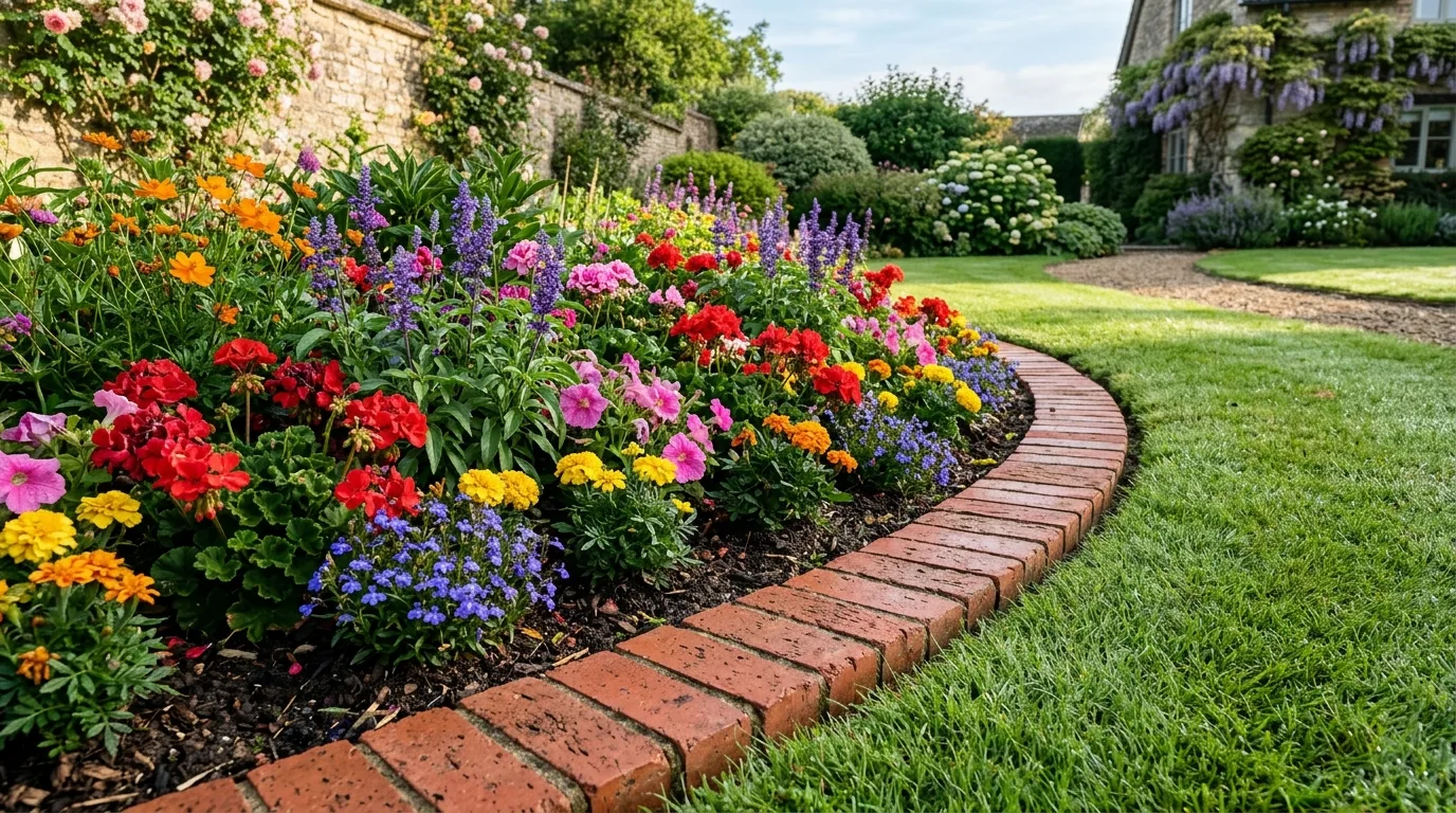 10 Flower Bed Edging Ideas for a Polished Look